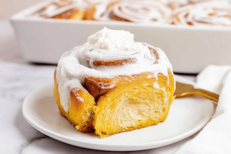 Pumpkin Spice Cinnamon Rolls