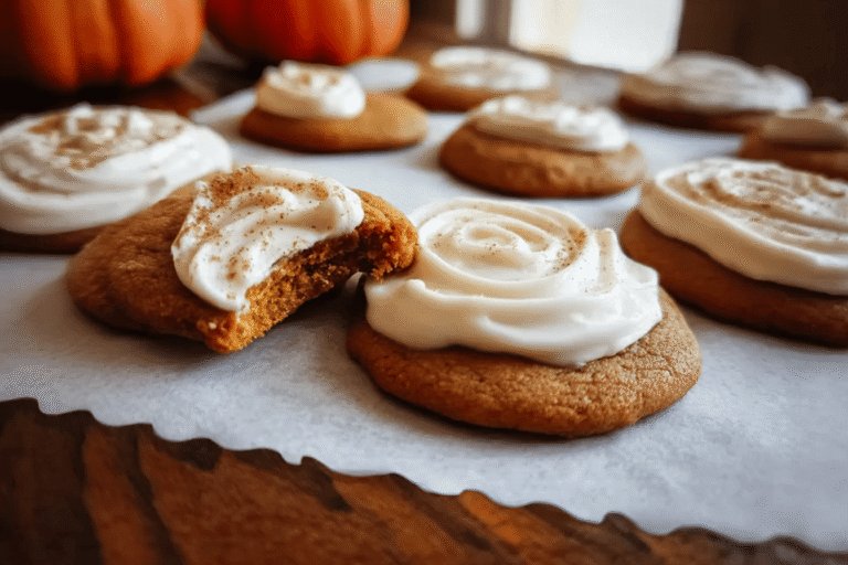 Pumpkin Sugar Cookies Frosting