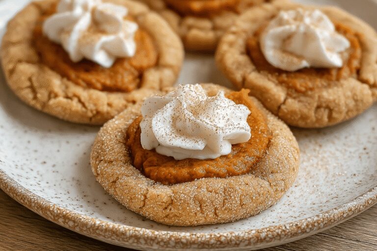 Vegan Pumpkin Pie Cookies