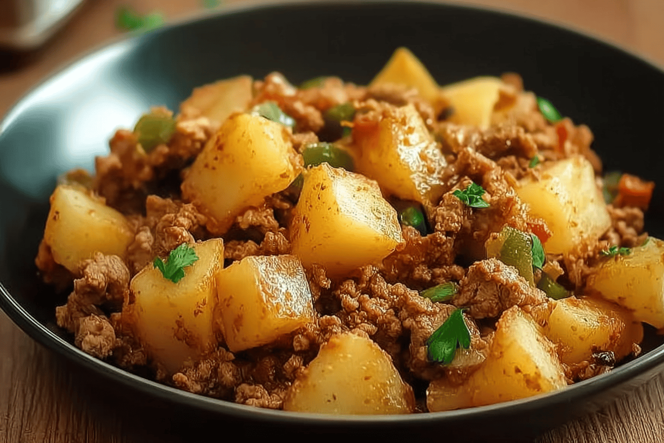 Ground Turkey with Potatoes