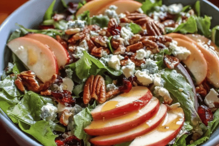Autumn Harvest Honeycrisp Apple Salad