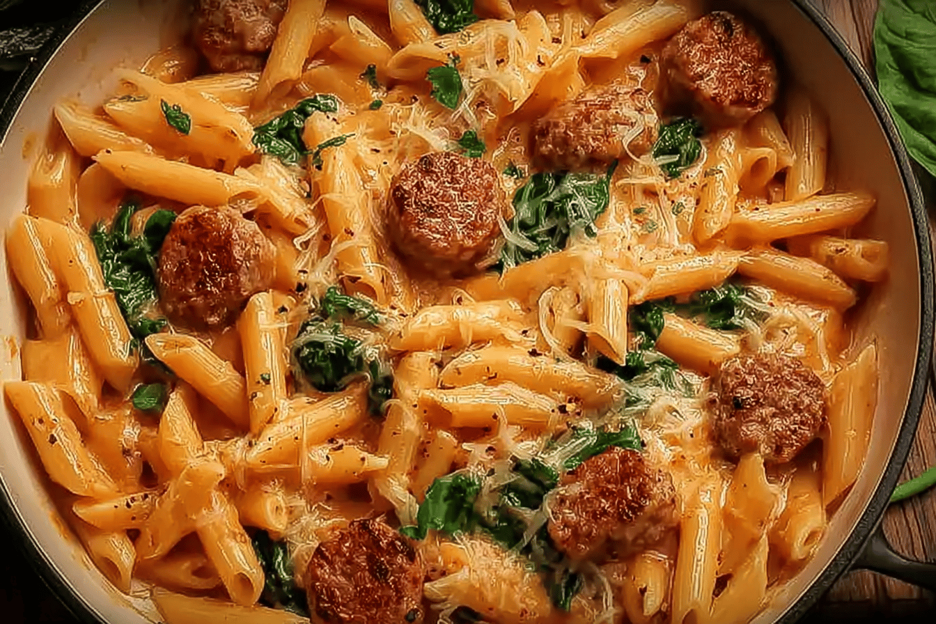 Cajun Sausage Pasta Recipe