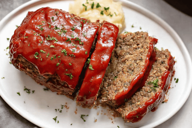 Classic Homemade Meatloaf