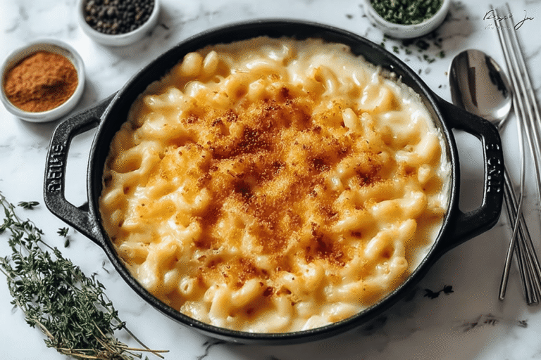 Creamy Baked Mac and Cheese