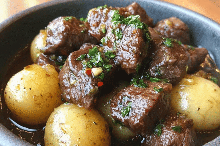 Garlic Butter Beef Bites