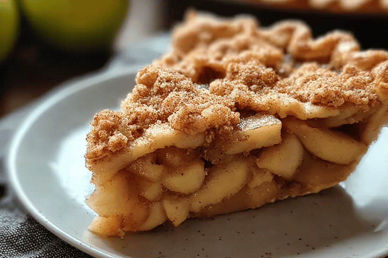 Homemade Dutch Apple Pie