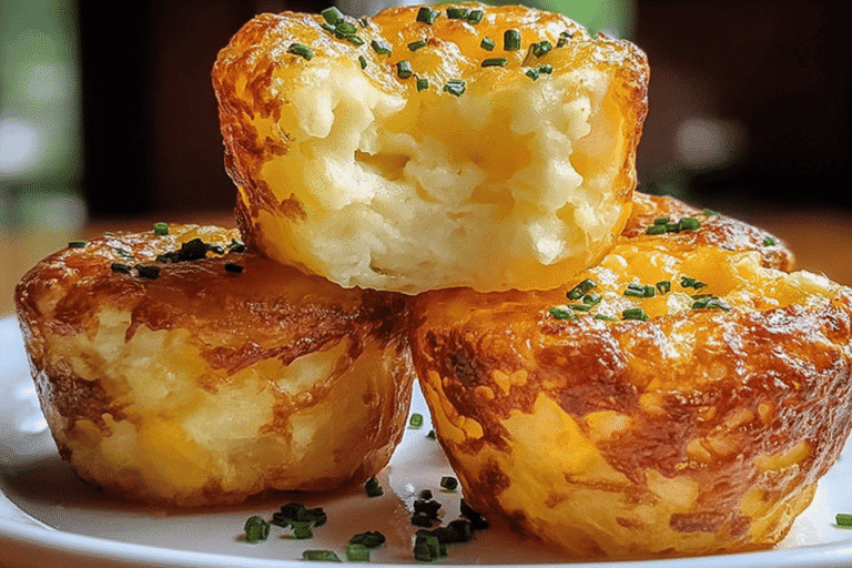 Mashed Potato Cheese Puffs
