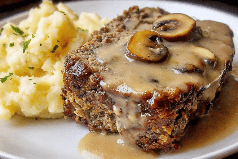 Meatloaf Mushroom Gravy