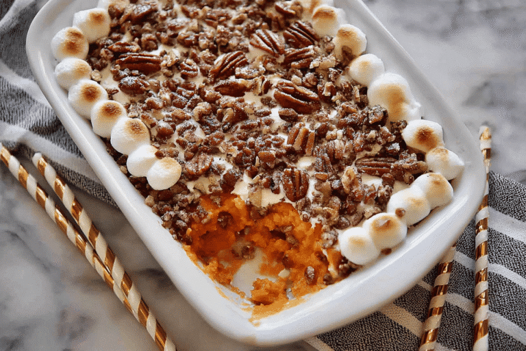Old Fashioned Sweet Potato Casserole