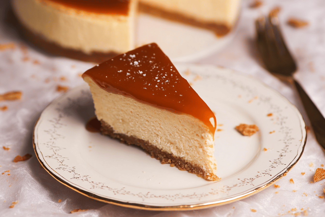 Salted Caramel Cheesecake