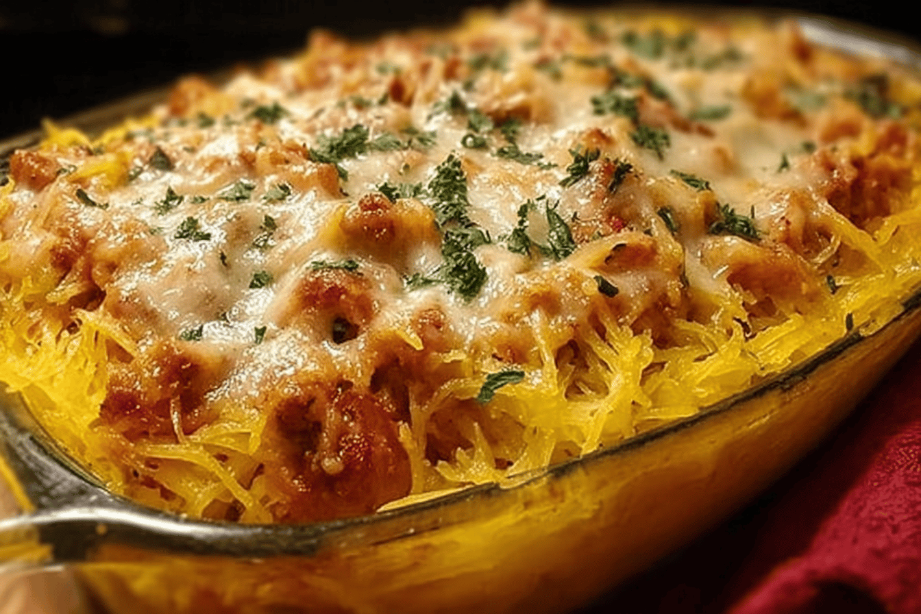 Spaghetti Squash Casserole