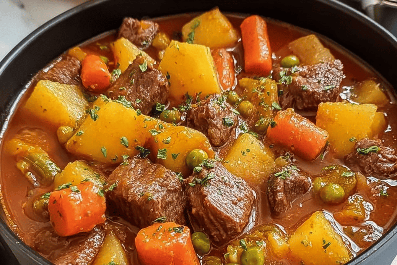 Classic Homemade Beef Stew