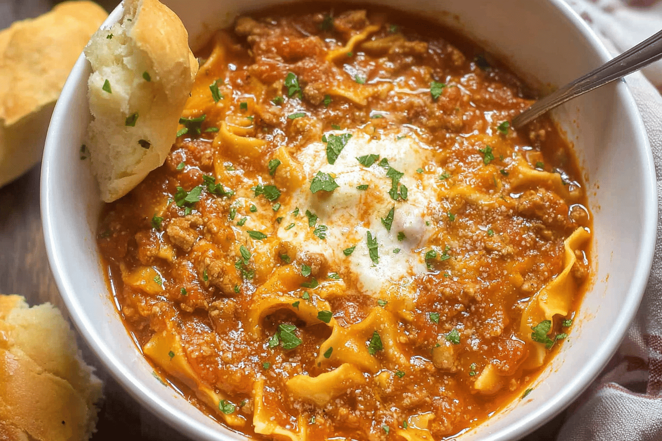 Lasagna Soup Recipe