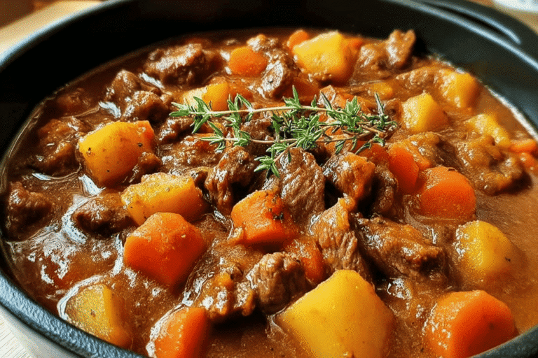 Autumn Harvest Beef Stew
