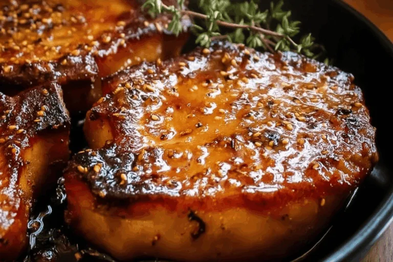 Brown Sugar Garlic Pork Chops