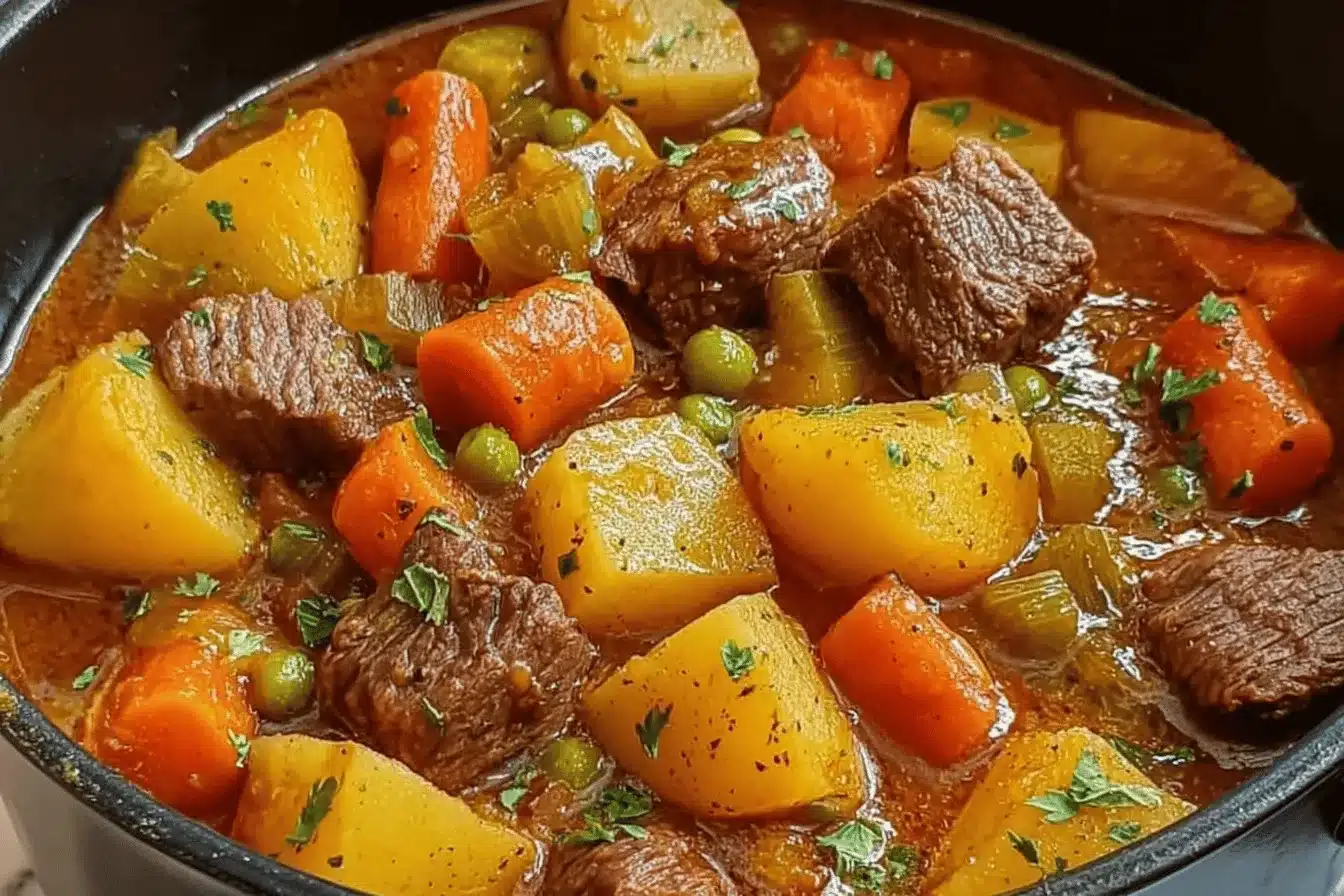 Classic Homemade Beef Stew