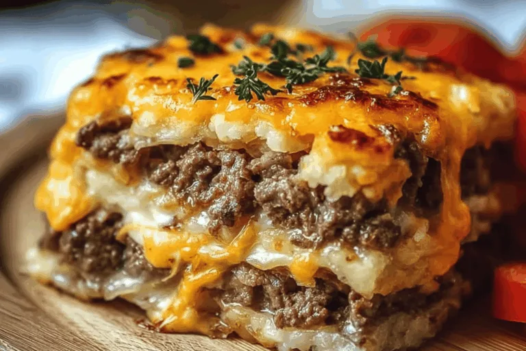 Hamburger Supreme Casserole