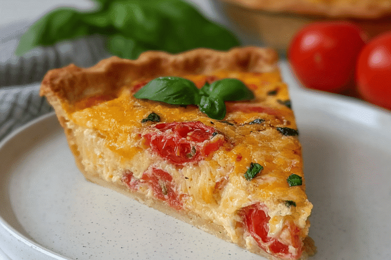 Healthy Southern Tomato Pie