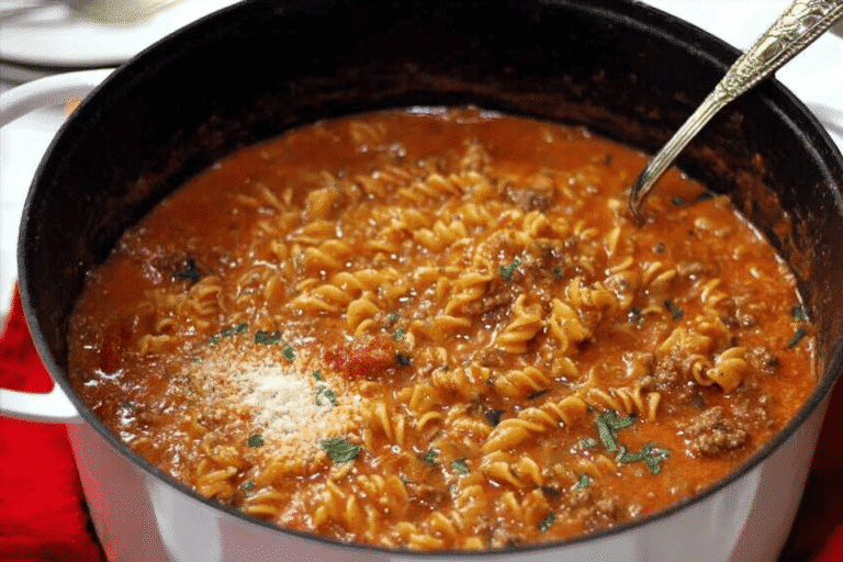 Lasagna Soup