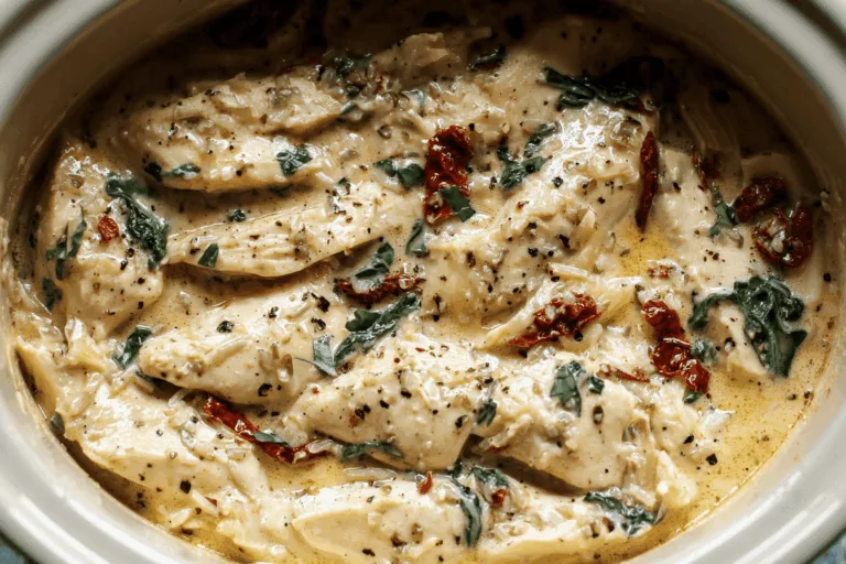 Slow Cooker Chicken Alfredo