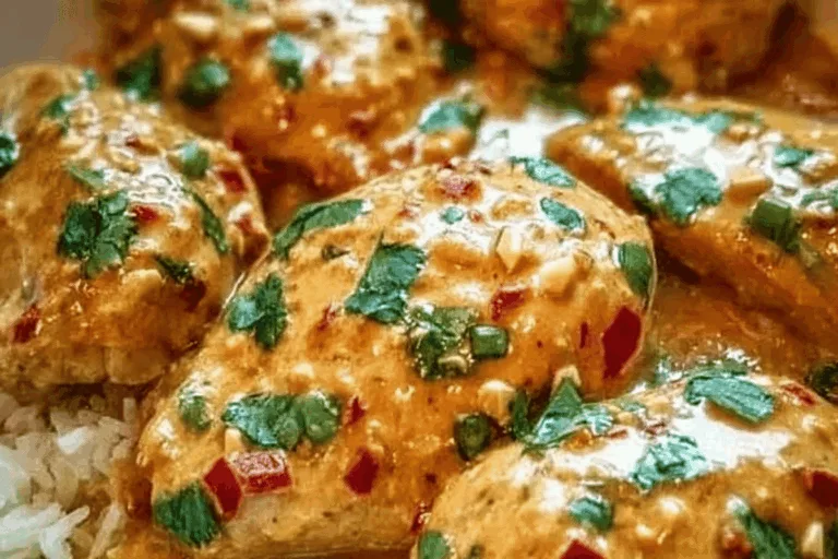 Thai Peanut Chicken Recipe