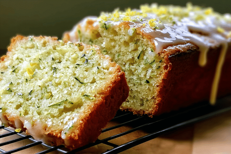 Ultra Moist Lemon Zucchini Bread