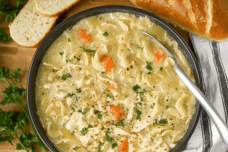 Creamy Chicken Noodle Soup