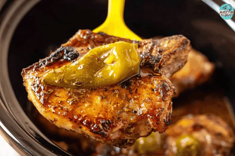 Crock Pot Mississippi Pork Chops