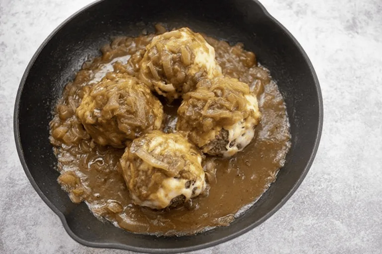 French Onion Salisbury Steak