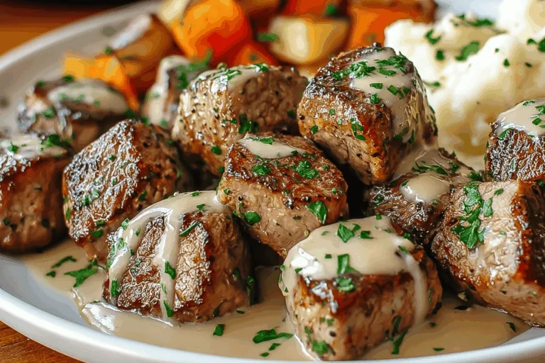 Garlic Butter Steak Bites