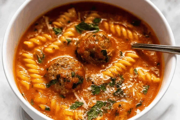 Meatball Soup Recipe