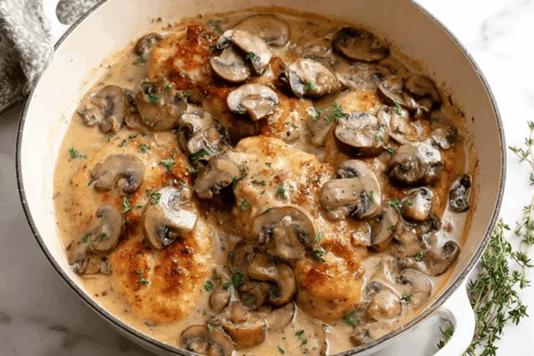 Mushroom Chicken Recipe