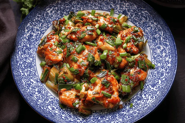Scallion Chicken Recipe