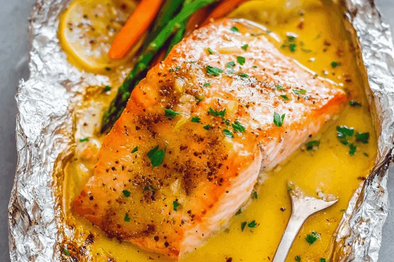 Sheet Pan Garlic Lemon Salmon