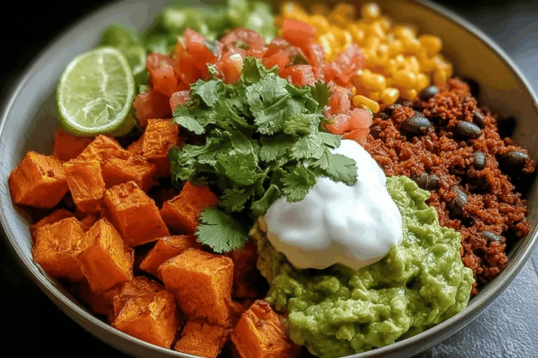 Sweet Potato Taco Bowl