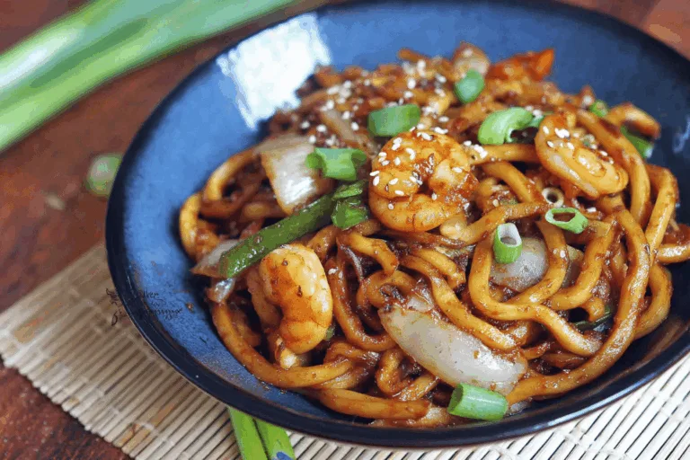 Yaki Udon with Shrimps