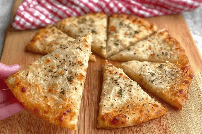 Air Fryer Cheesy Garlic Bread