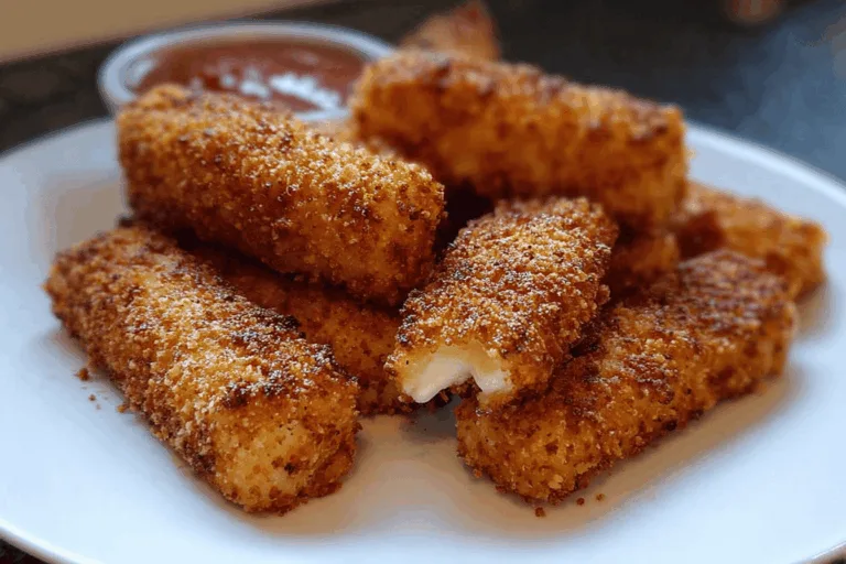 Air Fryer Mozzarella Sticks