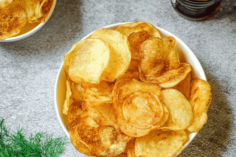 Air Fryer Potato Chips