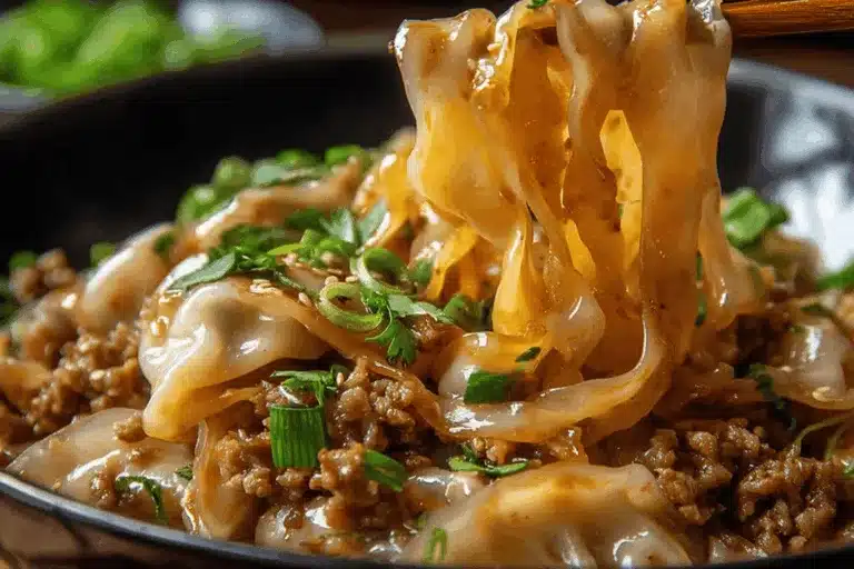 Potsticker Noodle Bowl