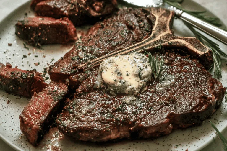 Air Fryer T-Bone Steak