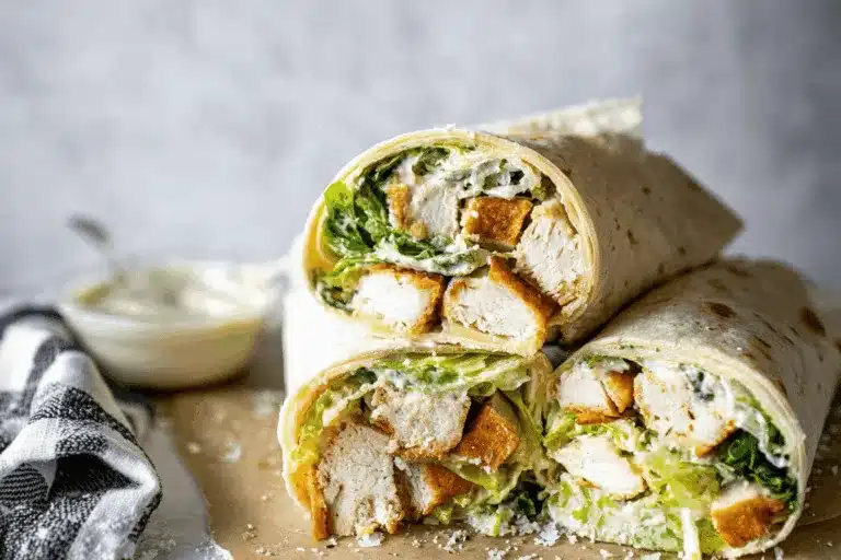 Chicken Caesar Wrap Recipe
