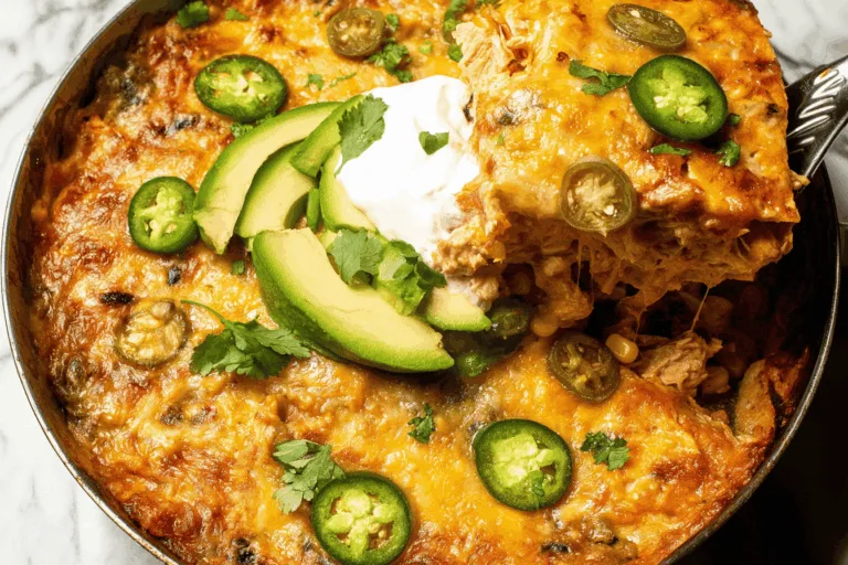 Chicken Enchilada Skillet